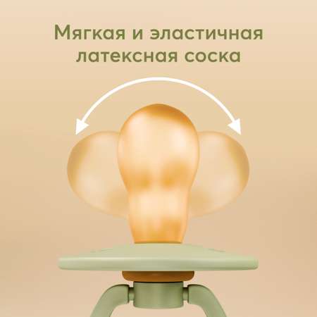 Пустышка Happy Baby латекс от 18 мес.