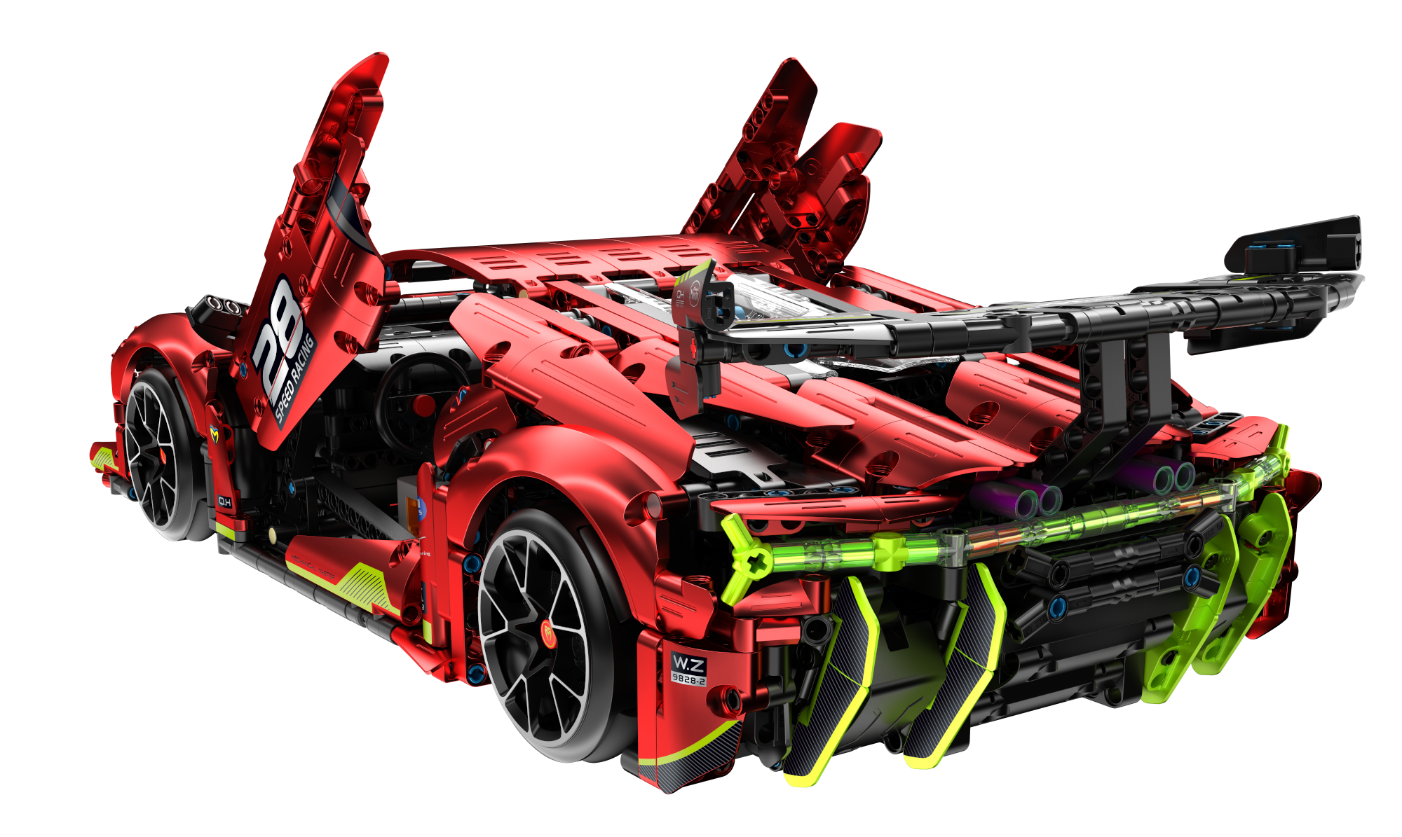 Конструктор Im.Master Red track 1833 дет. - фото 4