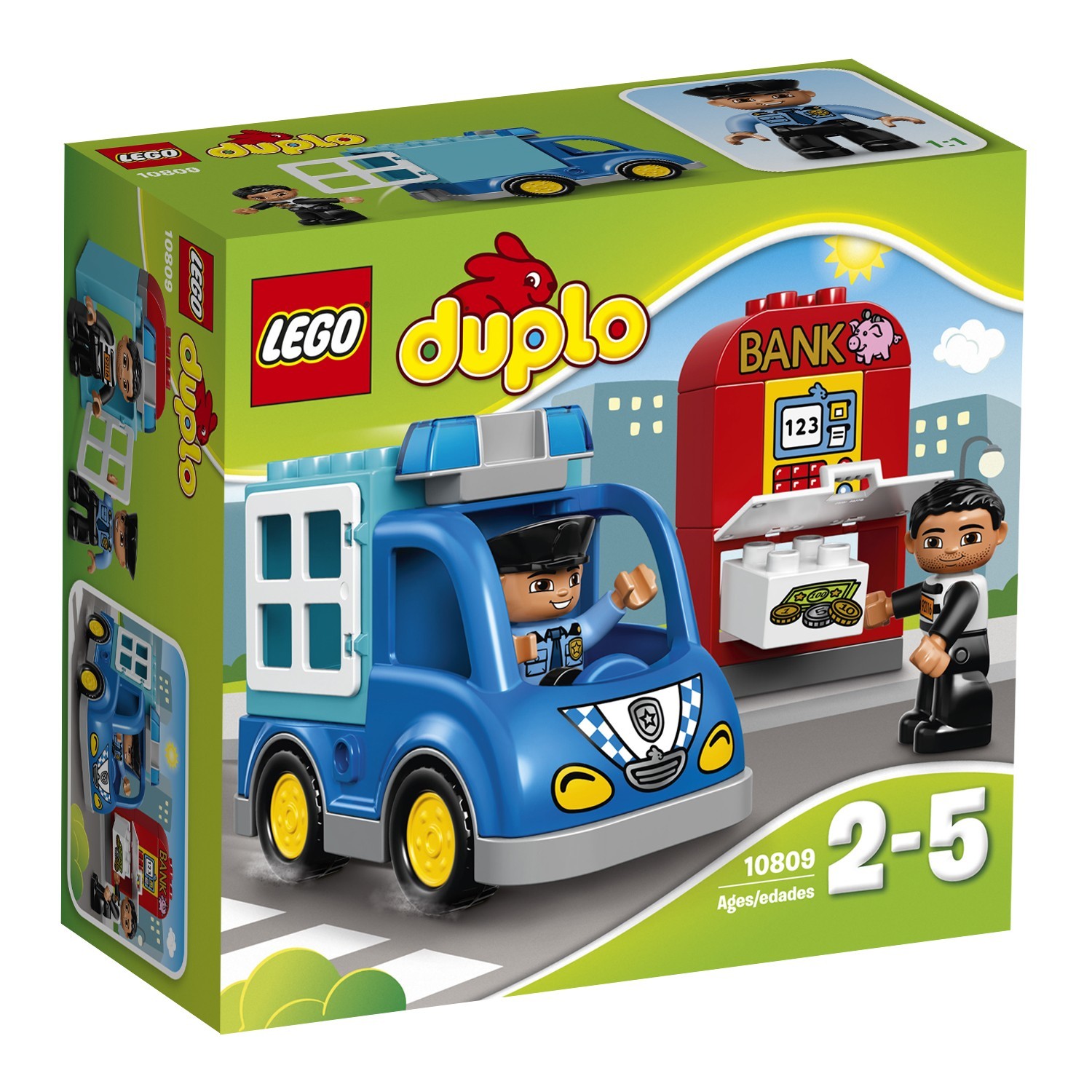 Конструктор LEGO DUPLO Полицейский патруль - фото 2