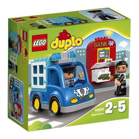 Конструктор LEGO DUPLO Полицейский патруль блочный
