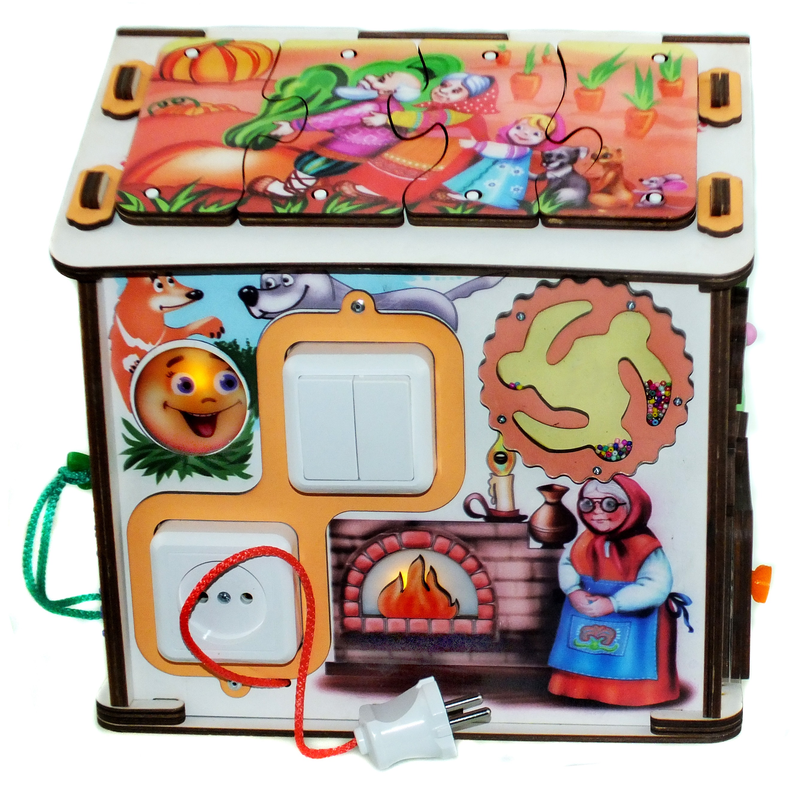 Игрушка Jolly Kids бизиборд Сказка - фото 2