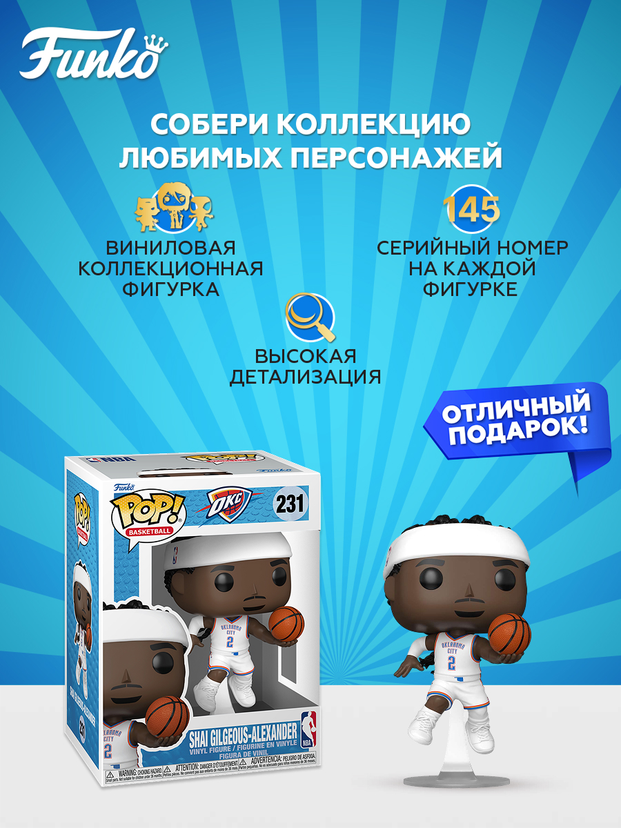 Фигурка Funko Shai Gilgeous-Alexander - фото 2