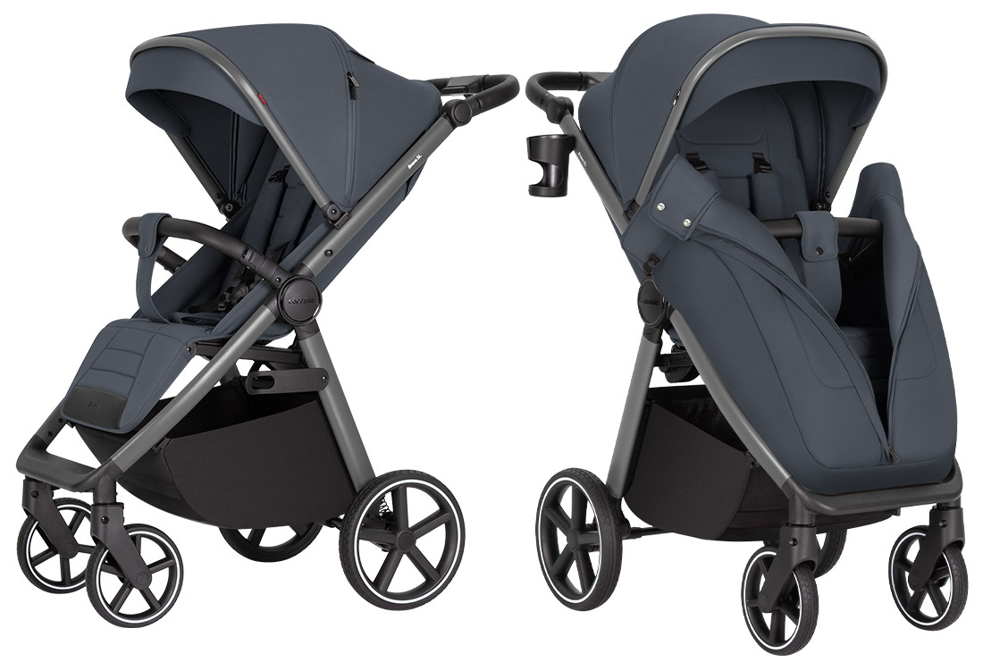 Коляска прогулочная Carrello Bravo SL Deluxe CRL-5520 серый - фото 1