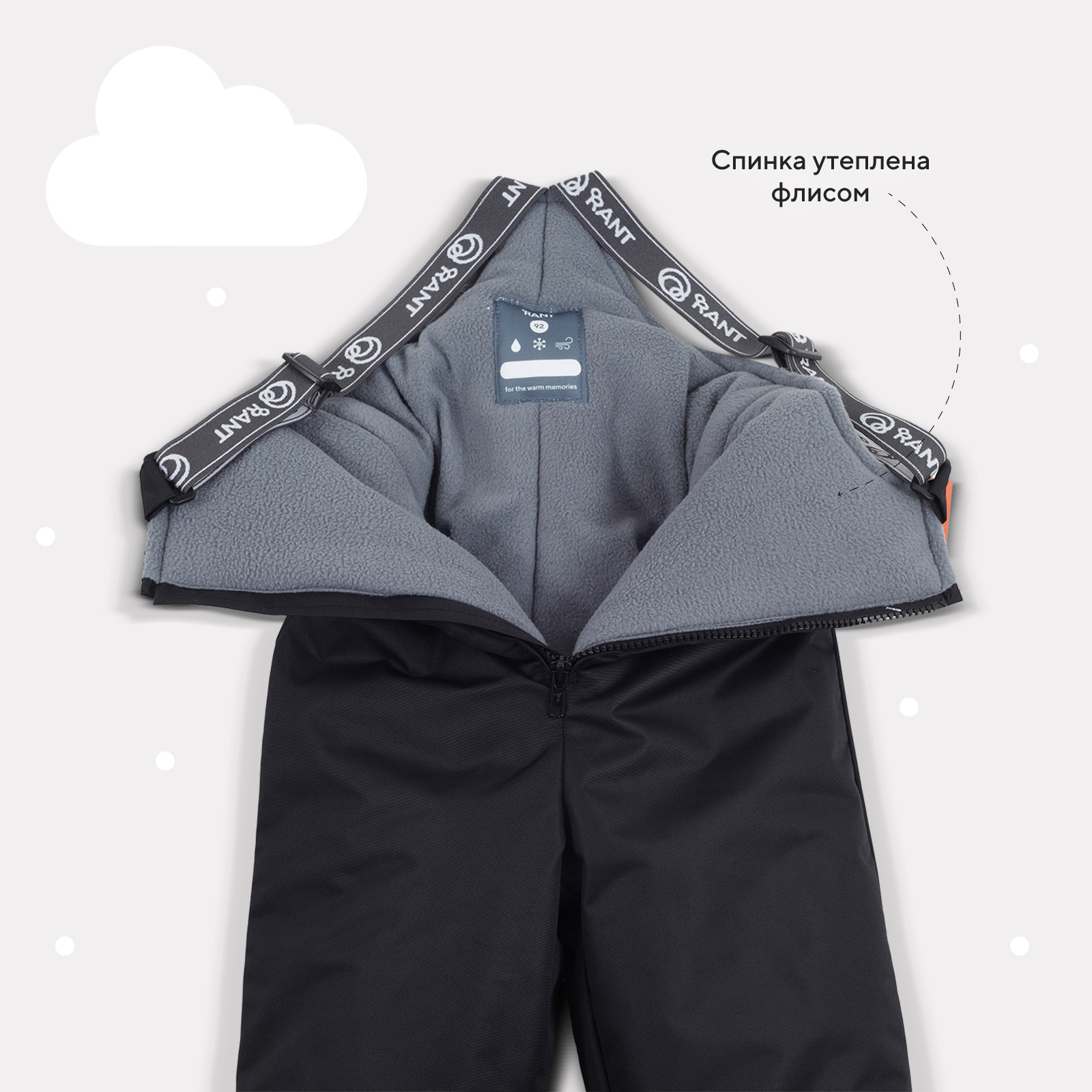 Полукомбинезон Rant 168/2 deep black - фото 4