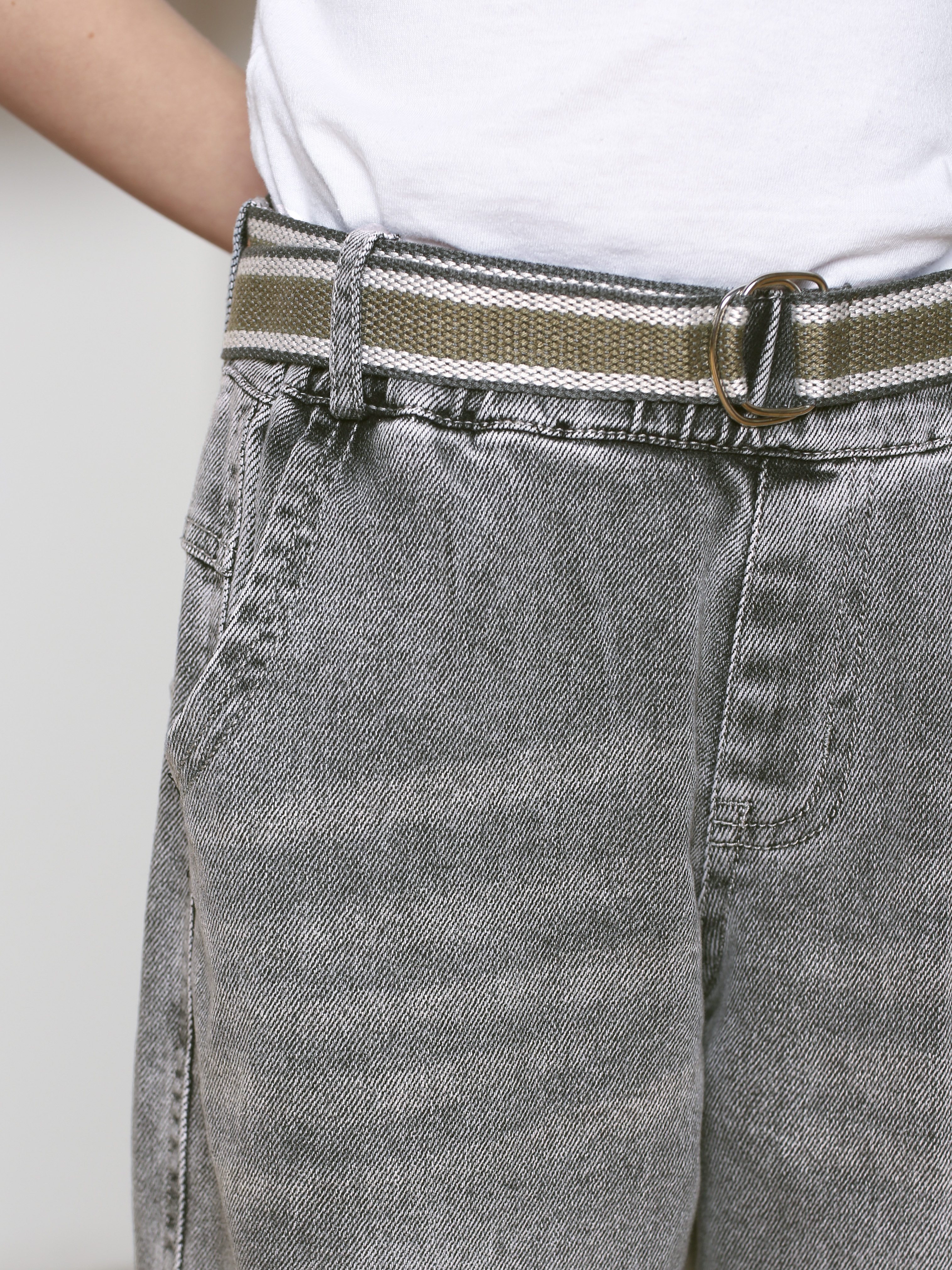 Джинсы-бананы СИНИЙ МИР R139B-IL - фото 8