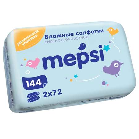 Влажные салфетки Mepsi 144 шт.