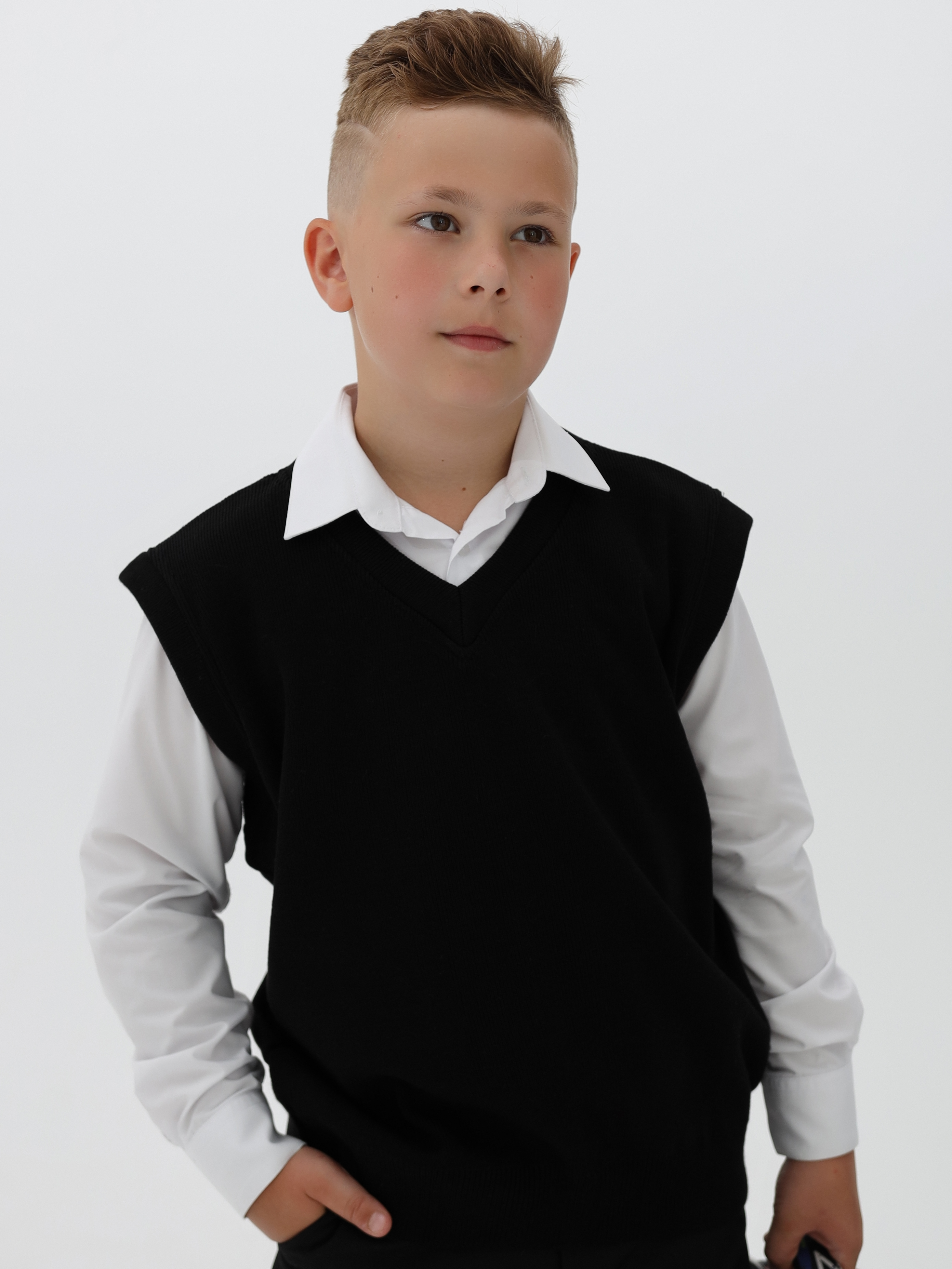 Жилет DECADE 53053BLK - фото 1