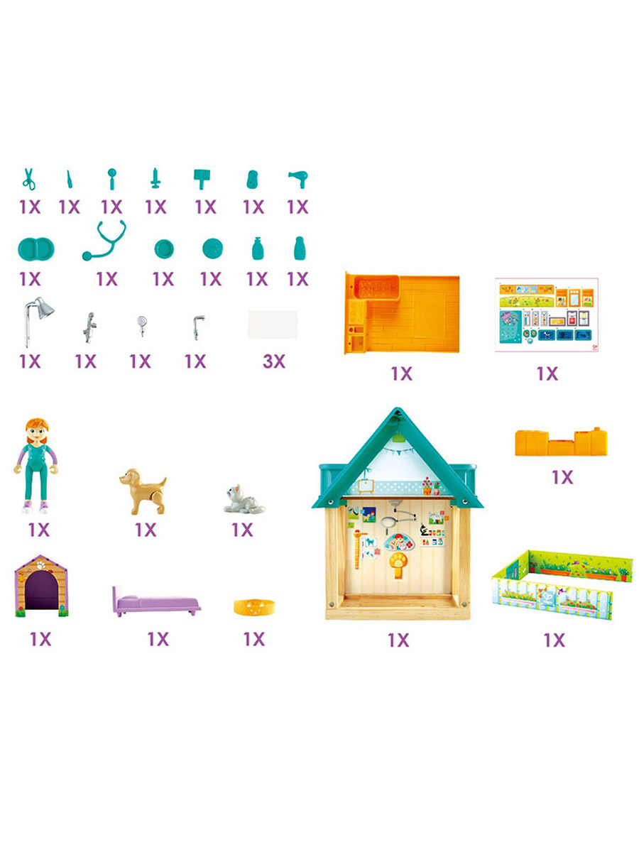 Домик для кукол Hape E3408_HP - фото 7