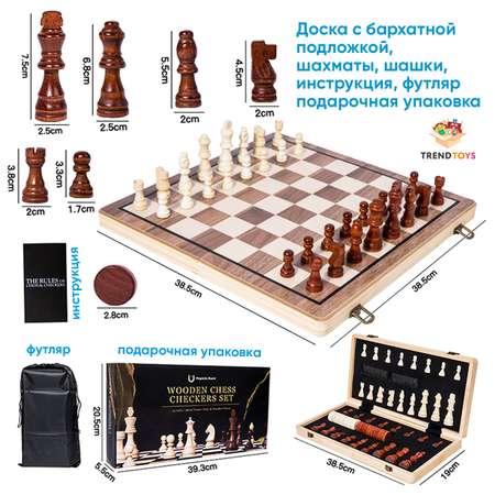 Настольная игра TrendToys Шахматы и шашки
