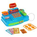 Игровой набор Играем вместе продукты, прилавок, касса, тележки и корзинки