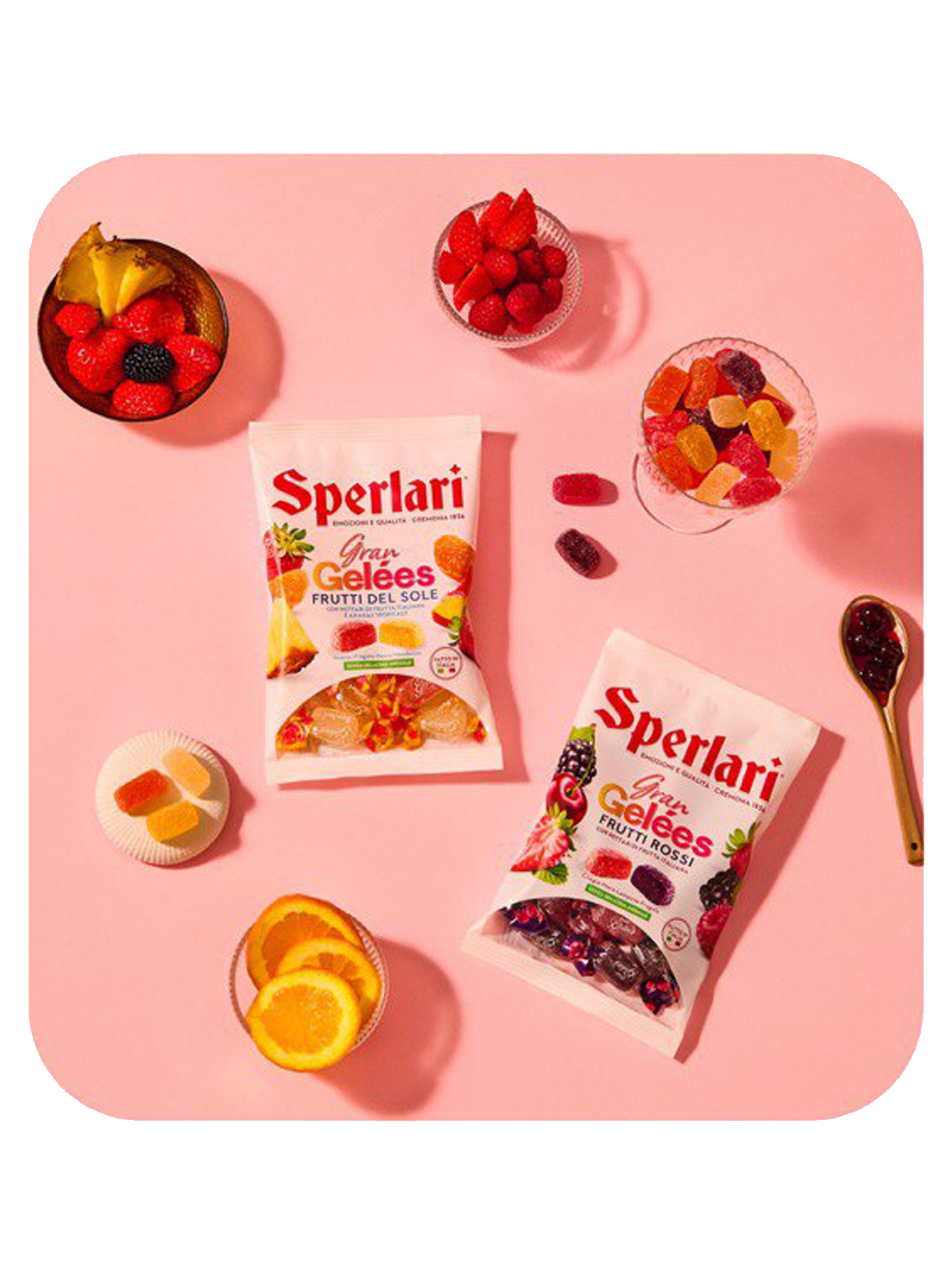 Мармелад Sperlari клубника-вишня-ежевика-малина - фото 4