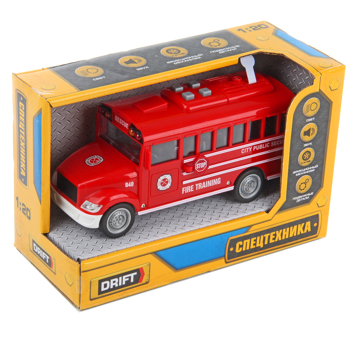 Автобус Veld Co 1:20 118475 - фото 7