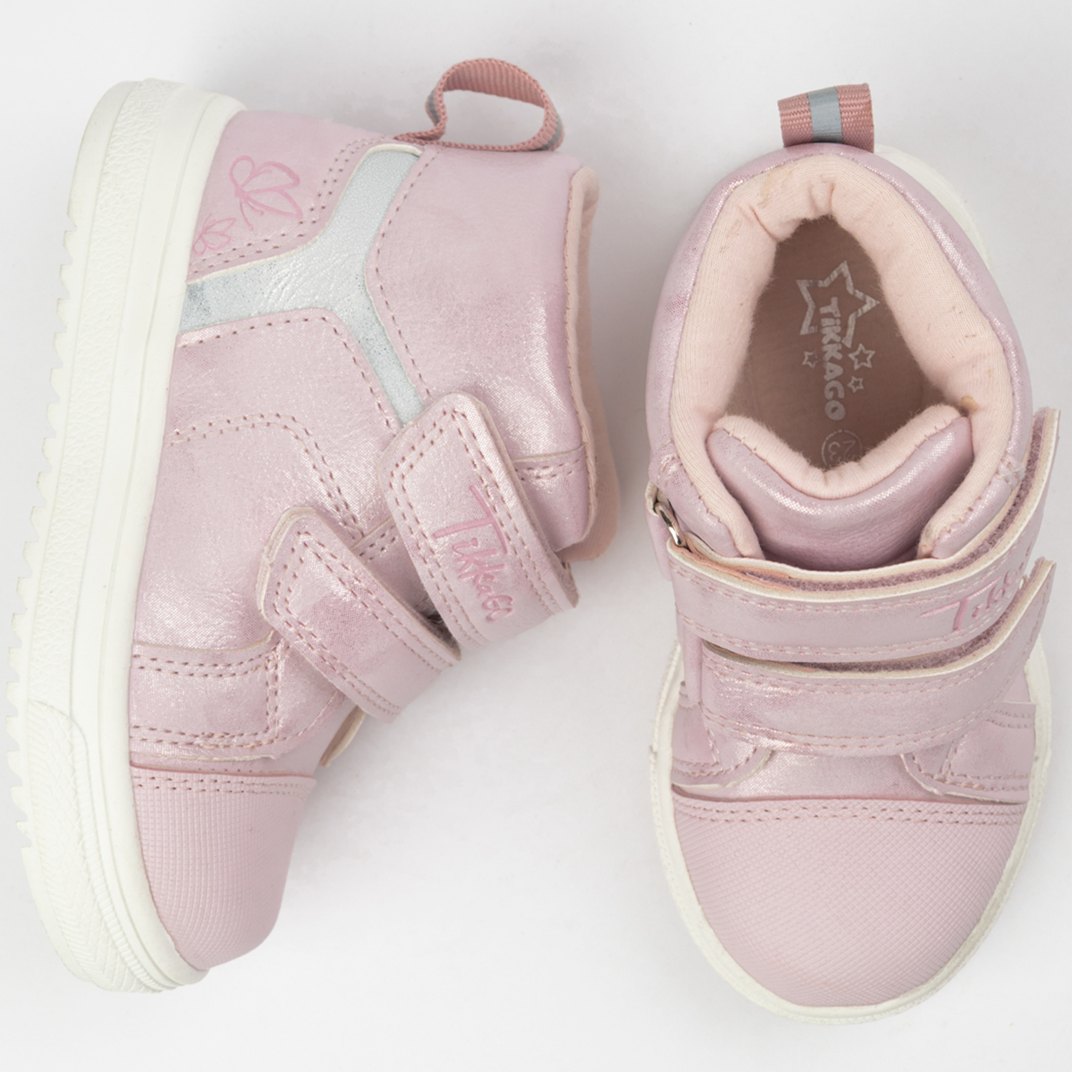 Ботинки TikkaGo 2V16_772607_pink-white - фото 3