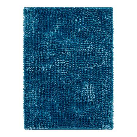Коврик для ванной Arya Home Collection противоскользящий 50x70 Senfoni Синий