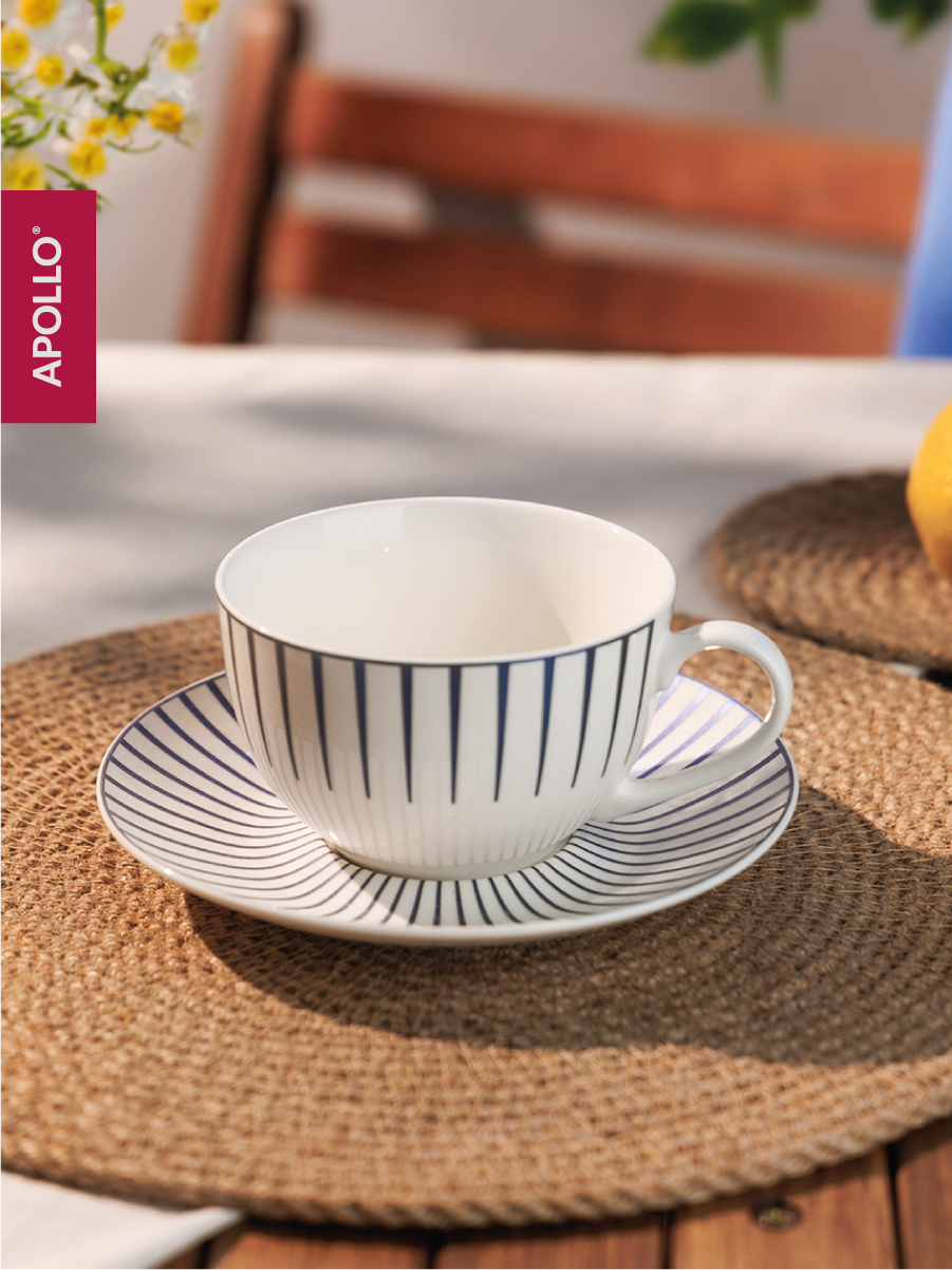 Чайная пара APOLLO 245 мл, синий - фото 5