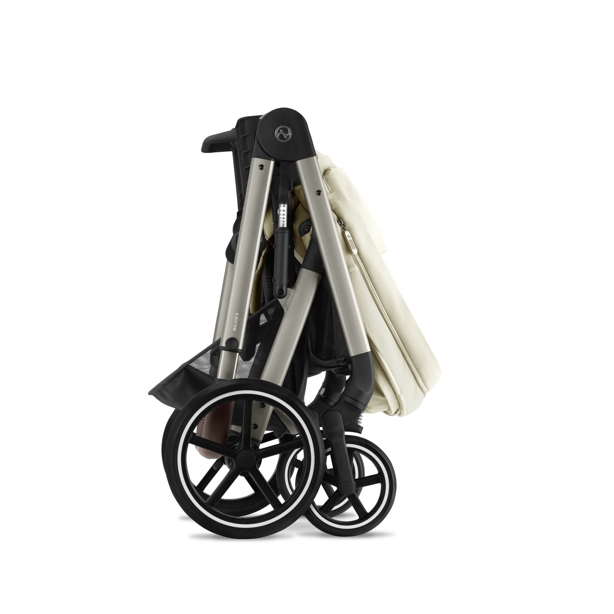 Коляска прогулочная Cybex Balios S Lux 2025 бежевый - фото 9