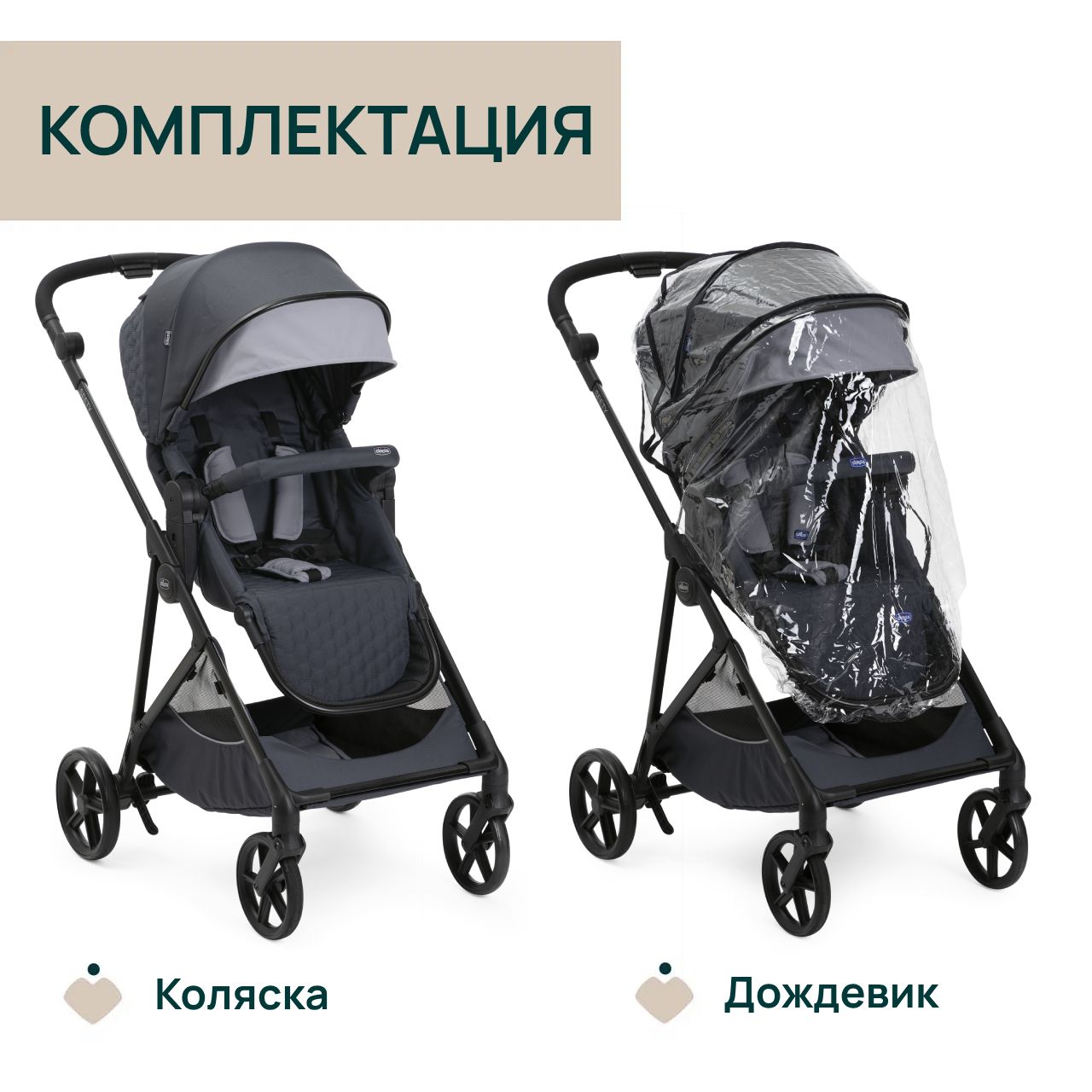 Коляска прогулочная Chicco - фото 5