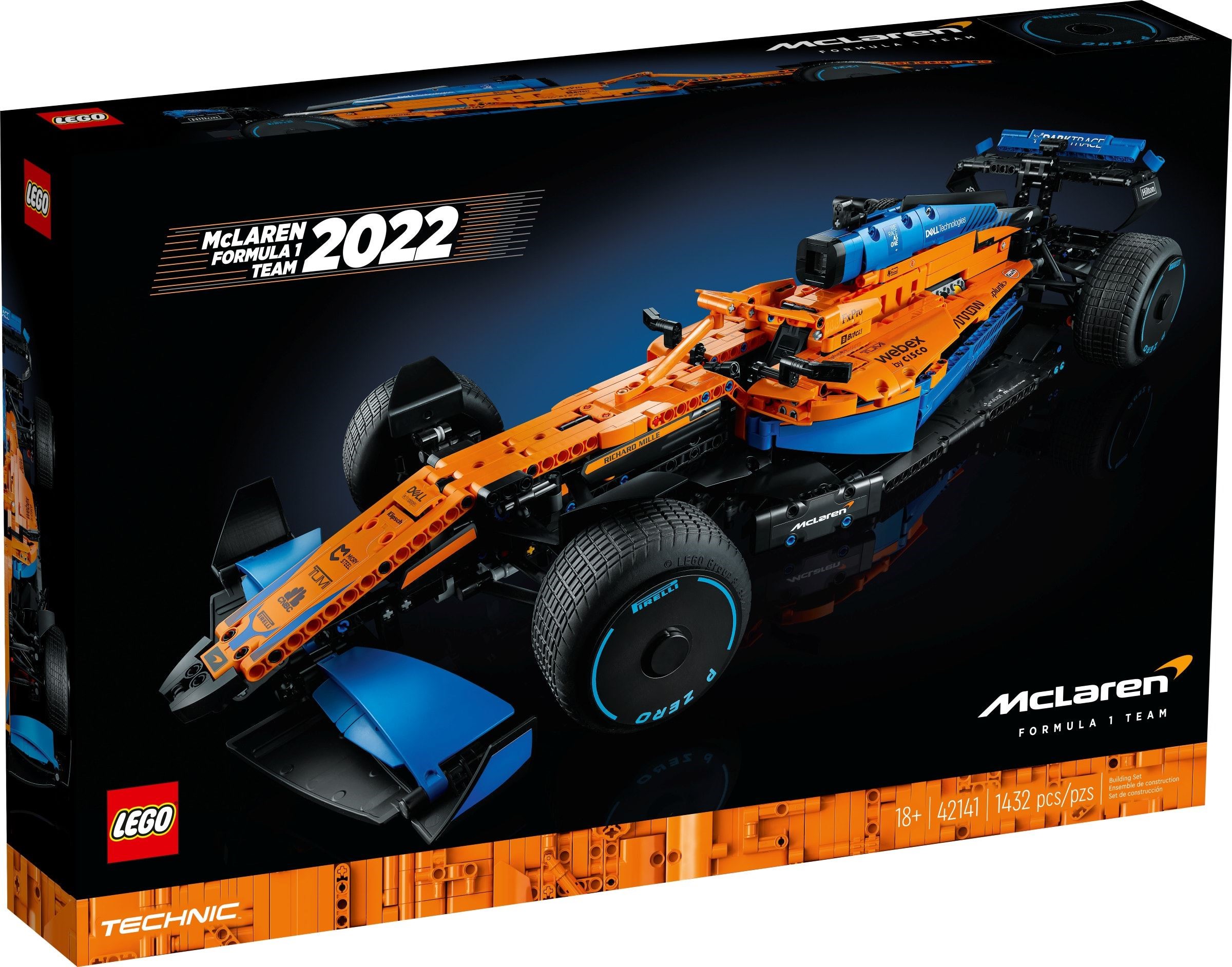 Изображение товара Конструктор LEGO Technic McLaren Formula 1 42141 модель для взрослых