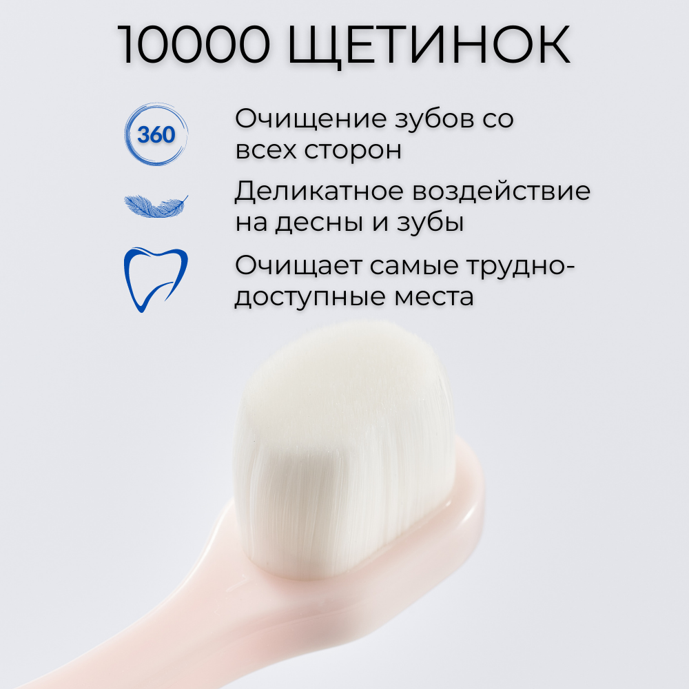 Зубная щетка классическая Чистый Зуб от 0 лет - фото 12