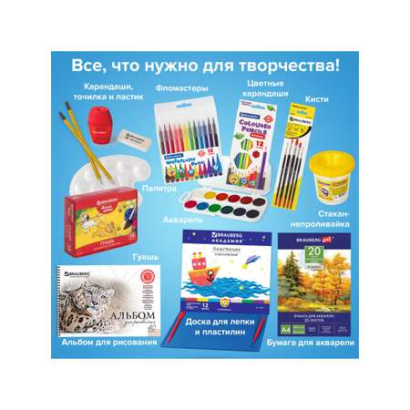 Набор для рисования Brauberg Art Box 15 шт.