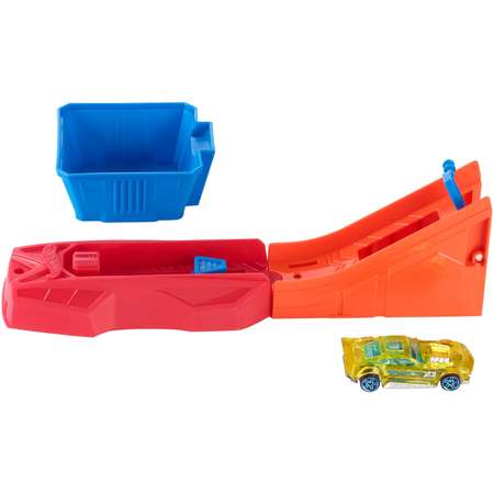 Трек Hot Wheels Огненный прыжок 4 с пусковой установкой