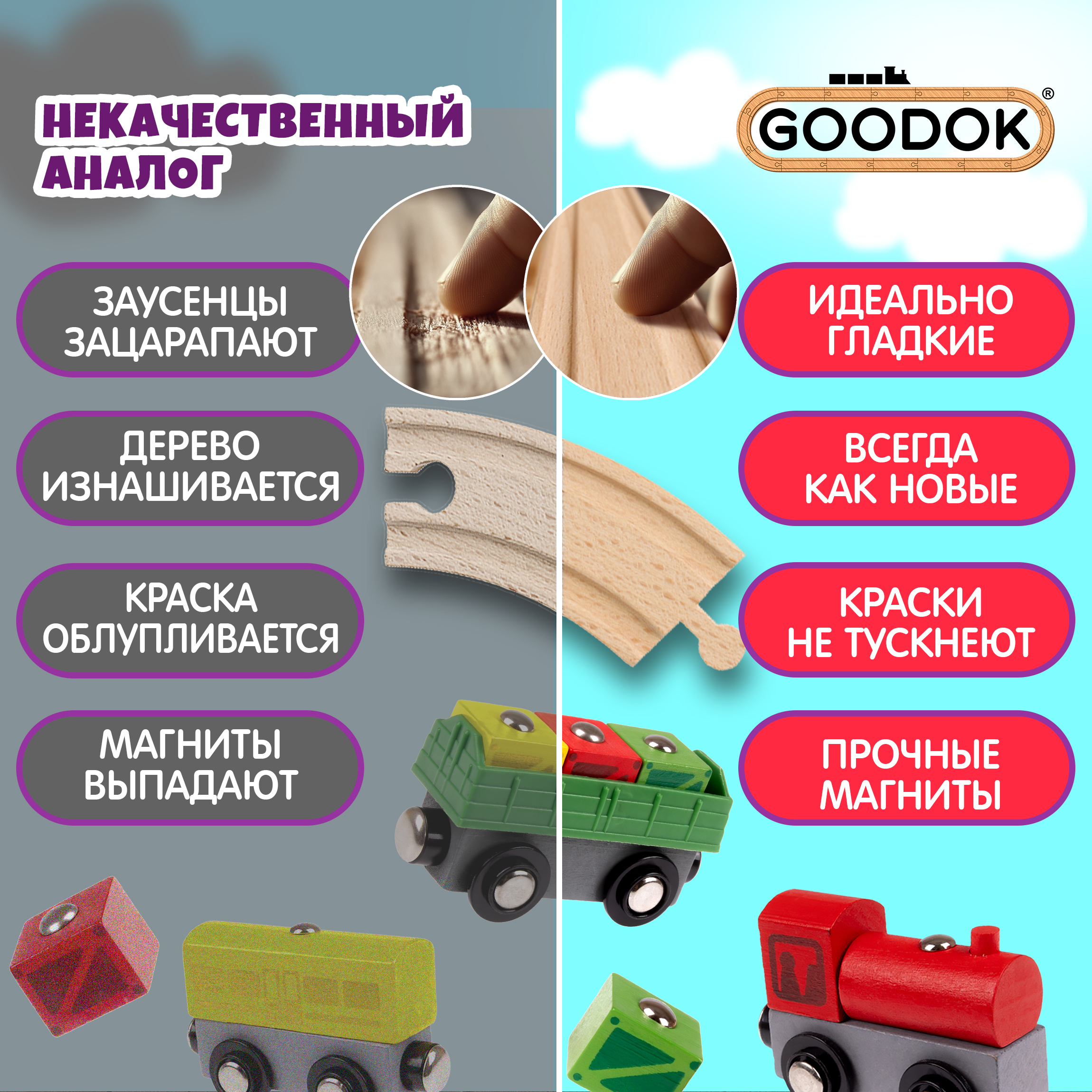 Набор железнодорожный 1TOY Т24440 - фото 4