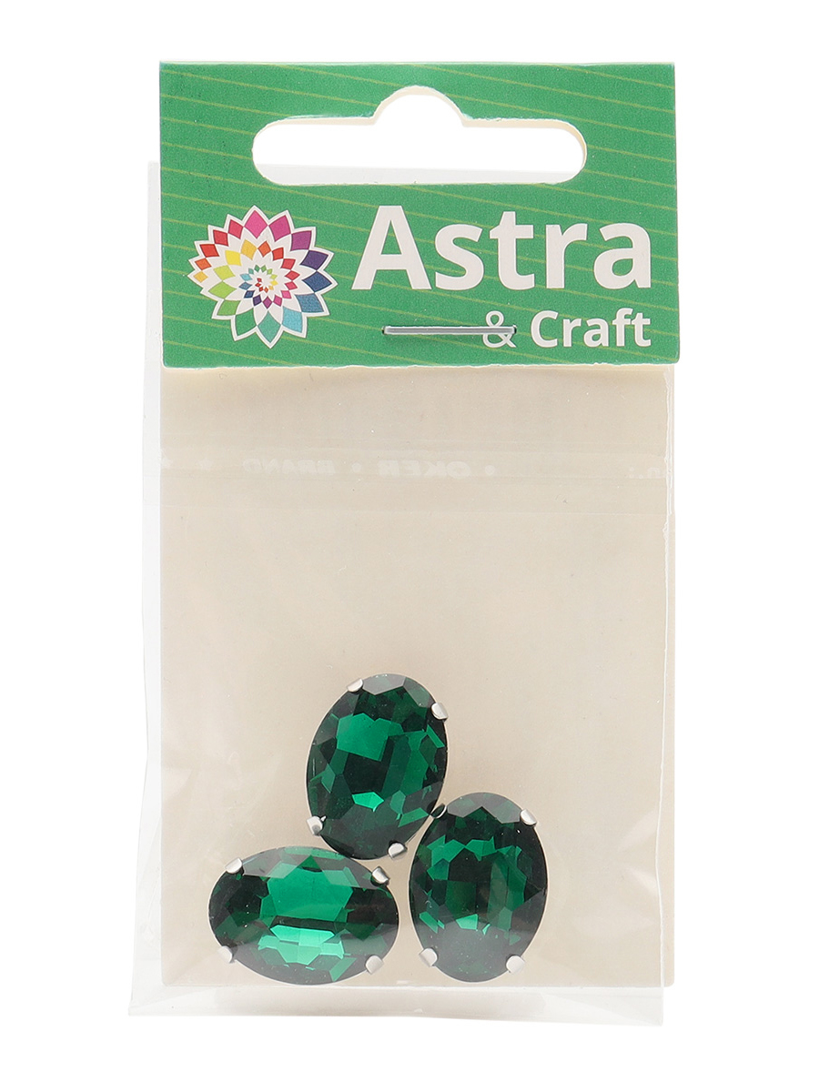 Набор для творчества Astra Craft бисер Хрустальные стразы - фото 7