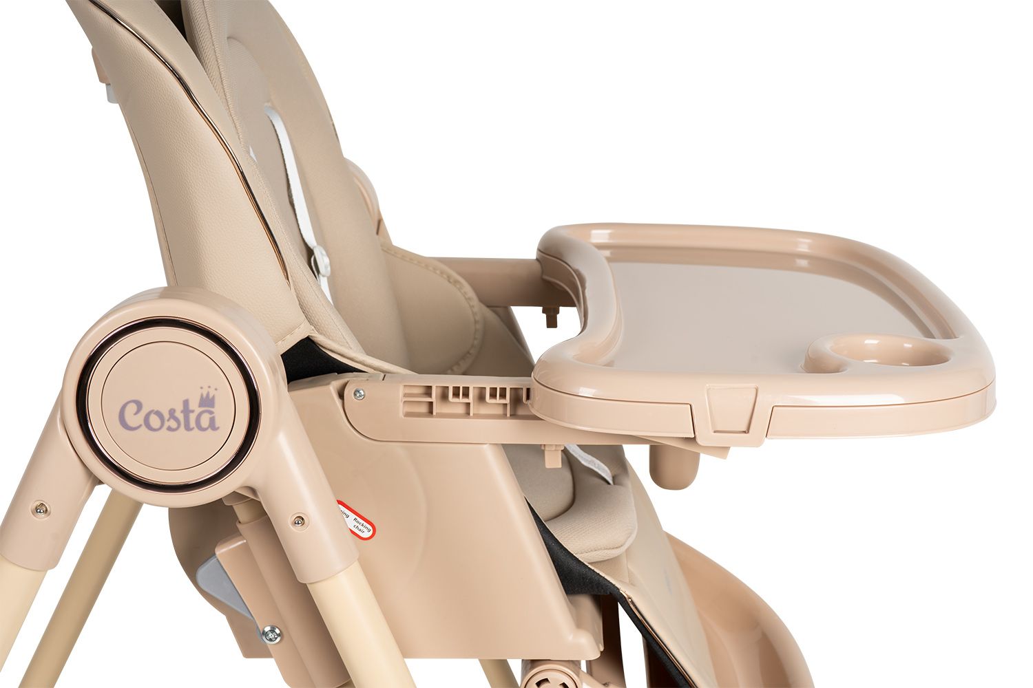 Стульчик для кормления Costa Mercy бежевый - фото 12
