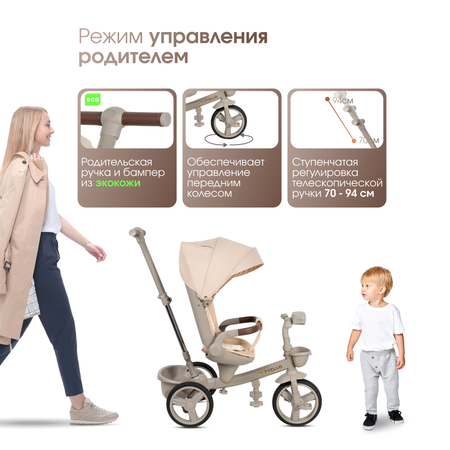 Трехколесный велосипед Farfello 10 дюймов