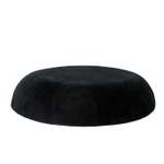 Подушка-кольцо AMARO HOME ортопедическая Donut 50х50х9 см чёрная