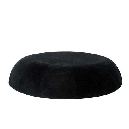 Подушка-кольцо AMARO HOME ортопедическая Donut 50х50х9 см чёрная