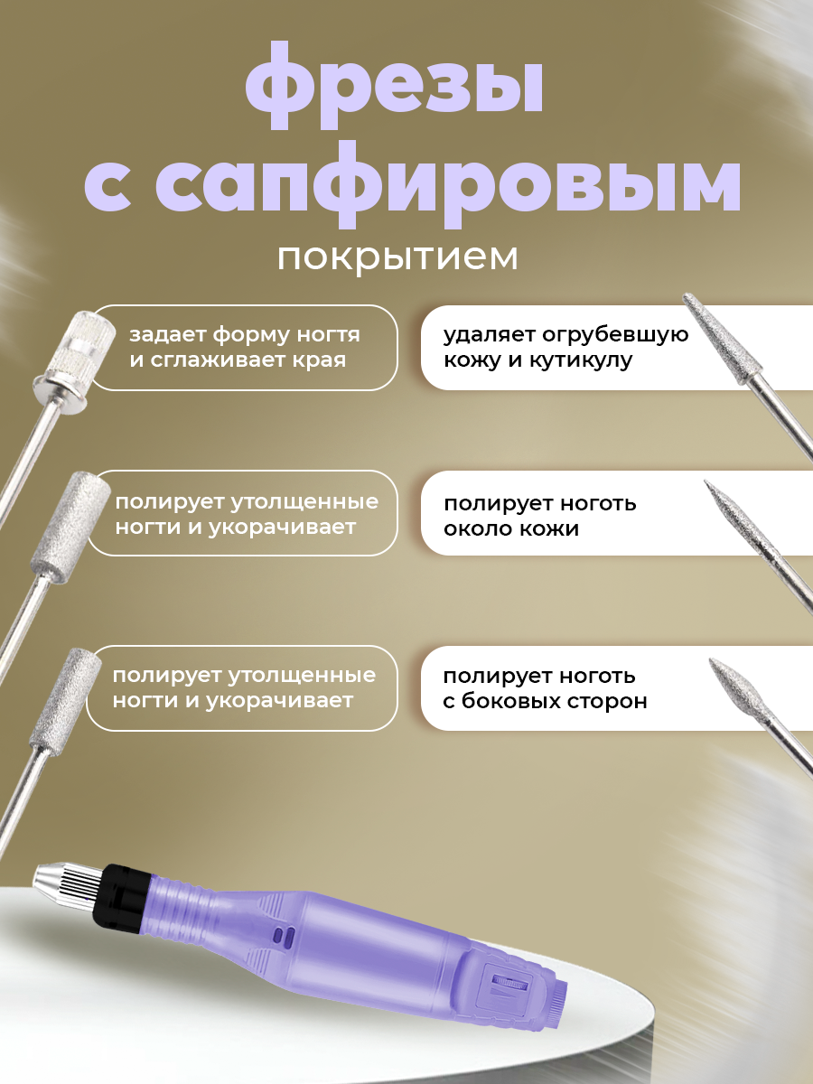 Аппарат для маникюра и педикюра HomDoctor ручной - фото 3