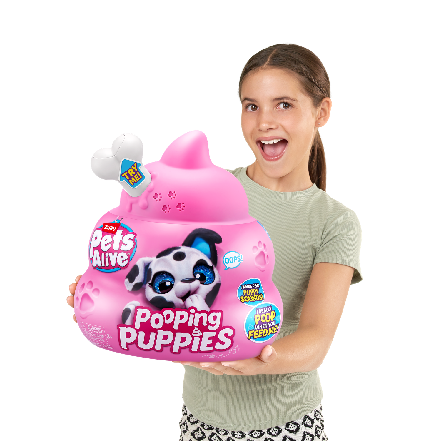 Фигурка Zuru Pets Alive Pooping Puppies - фото 6