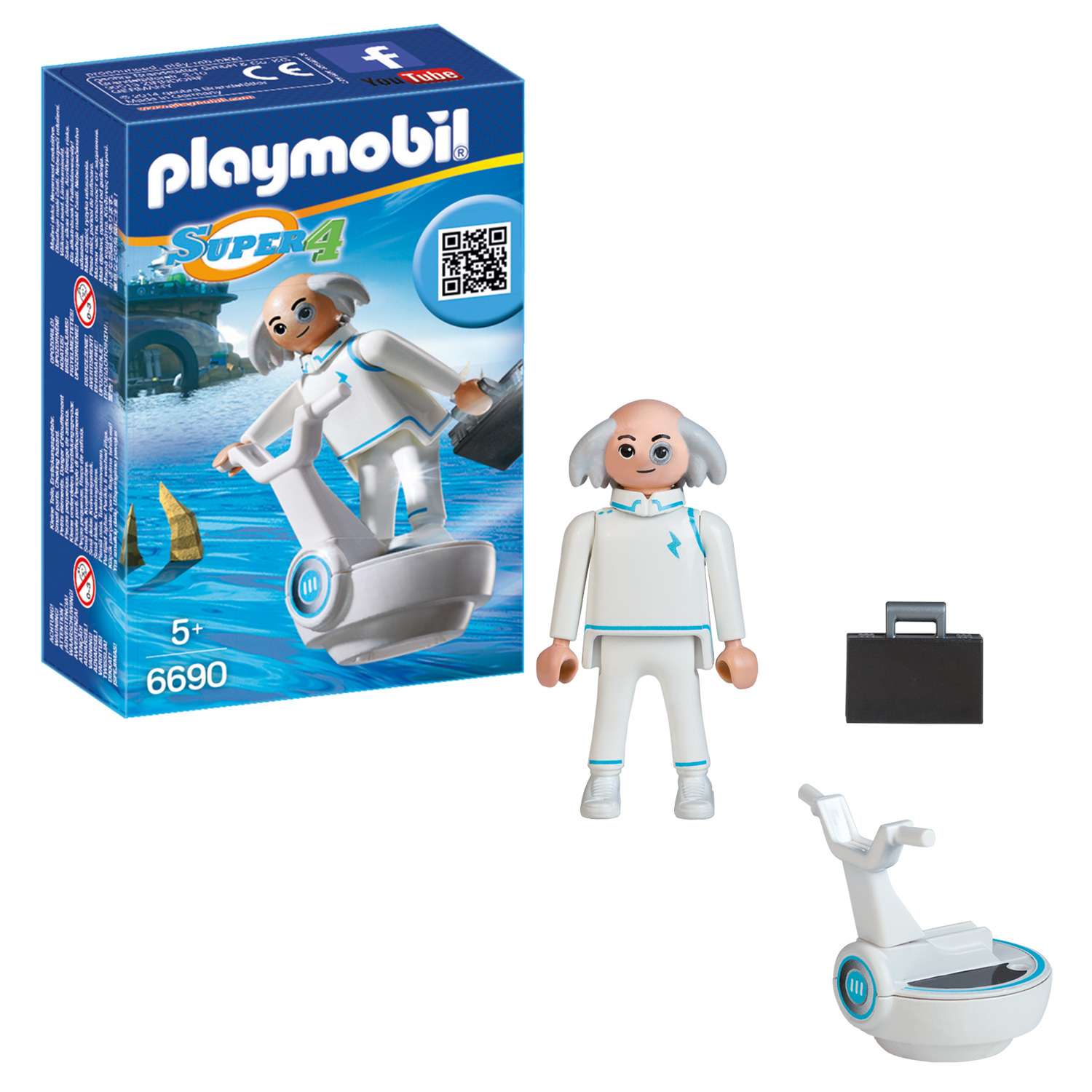 Конструктор Playmobil Супер 4 Доктор Икс - фото 2