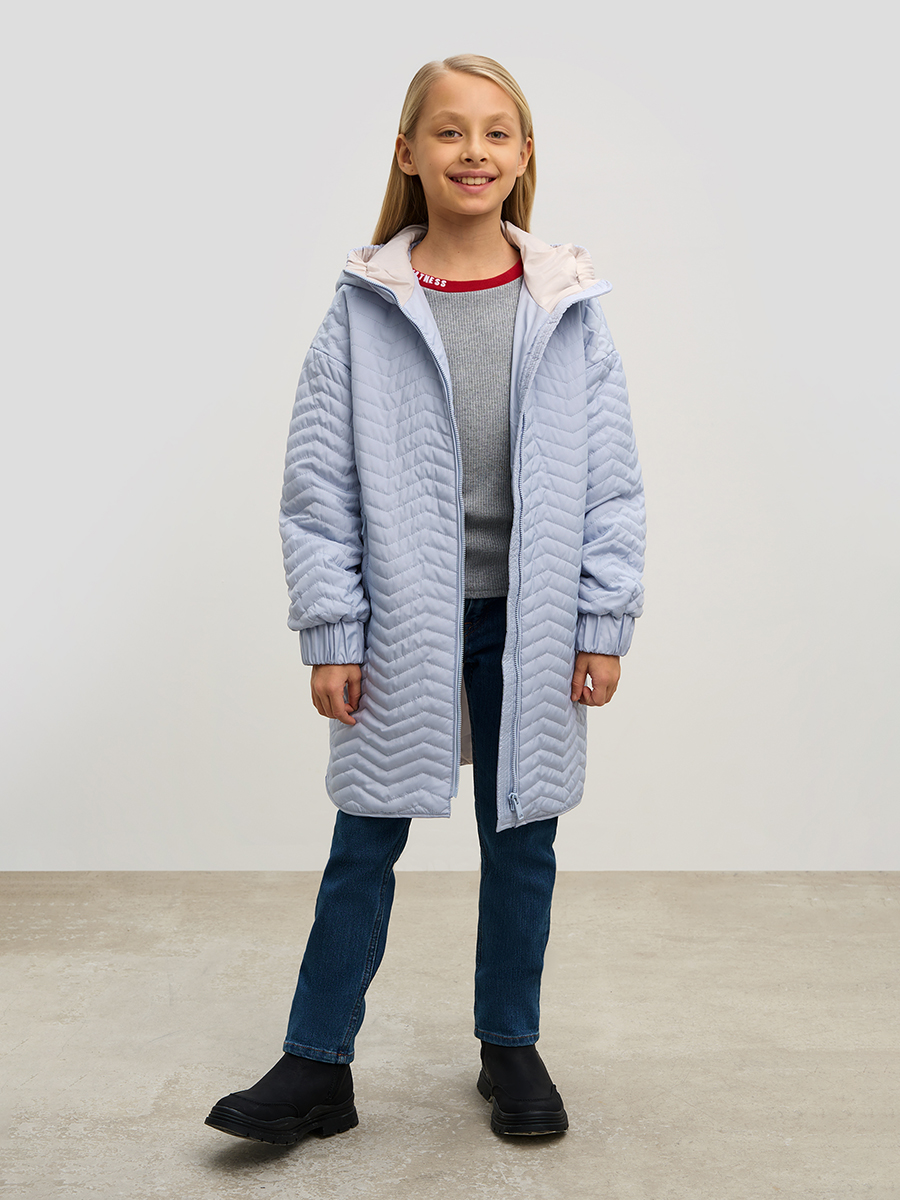 Куртка Baon BK0323002/LIGHT BLUE - фото 10