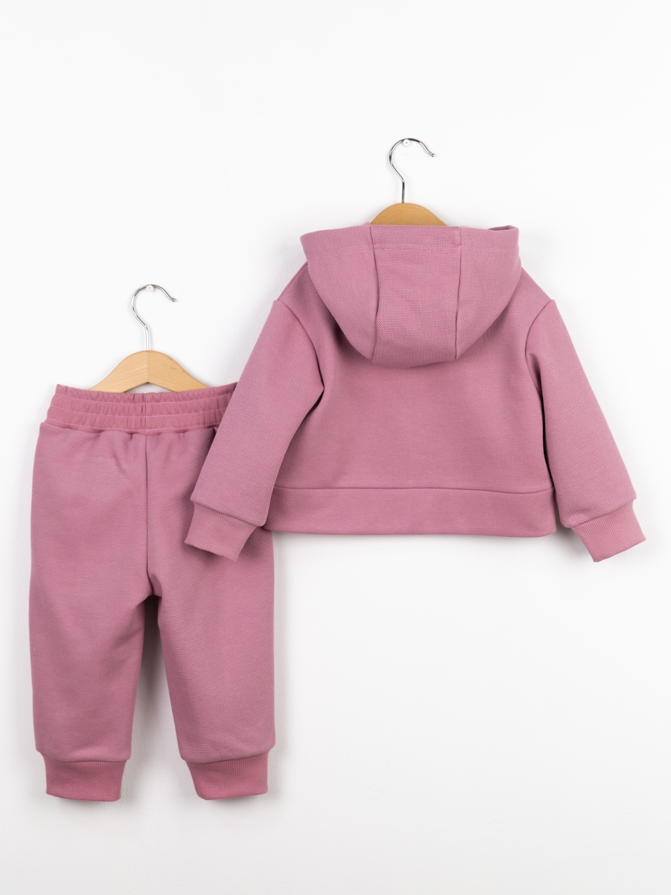 Костюм Baby boom КД573/3-Ф пике аппликация капибара сух.роза - фото 2