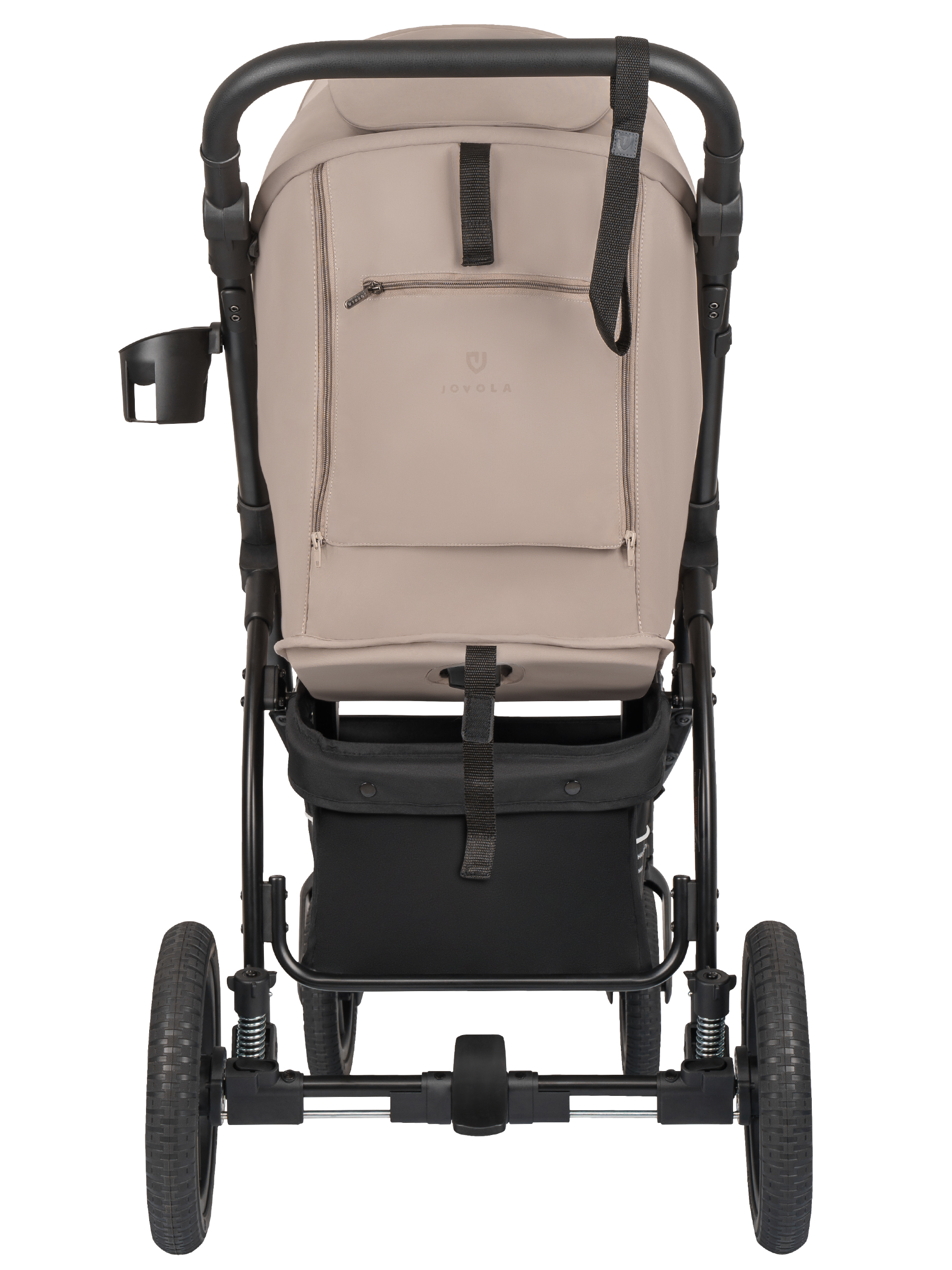 Коляска прогулочная JOVOLA Selena SL, всесезонная бежевый - фото 22