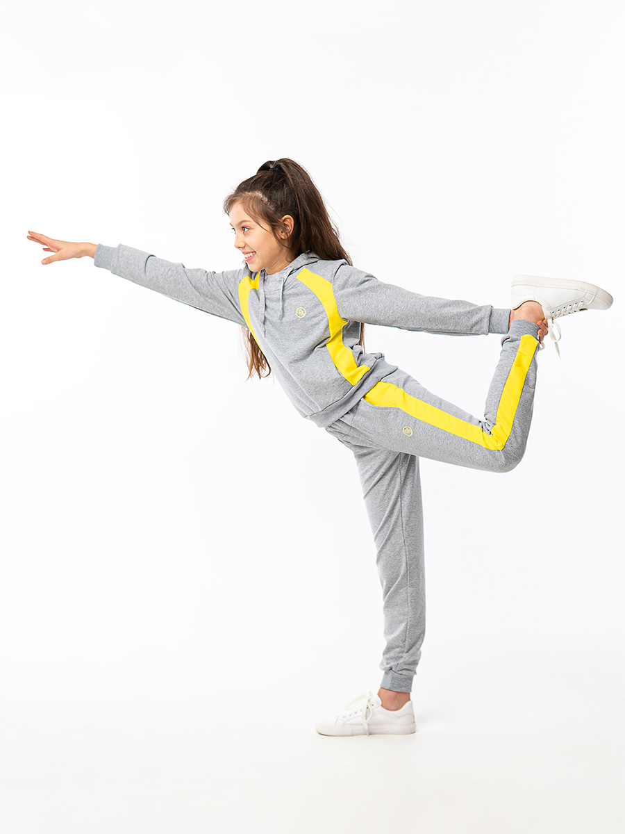 Спортивный костюм RODOS М-203/меланж_желтый - фото 2