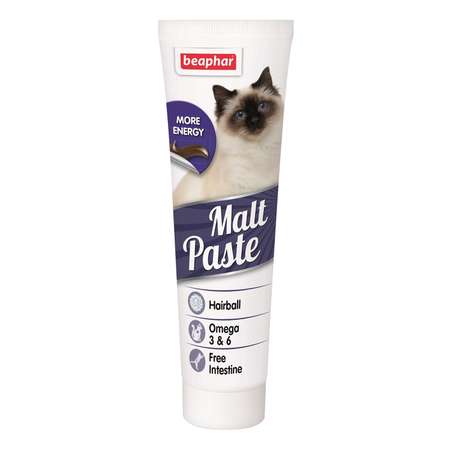 Паста для кошек Beaphar Malt Paste для вывода шерсти 100г