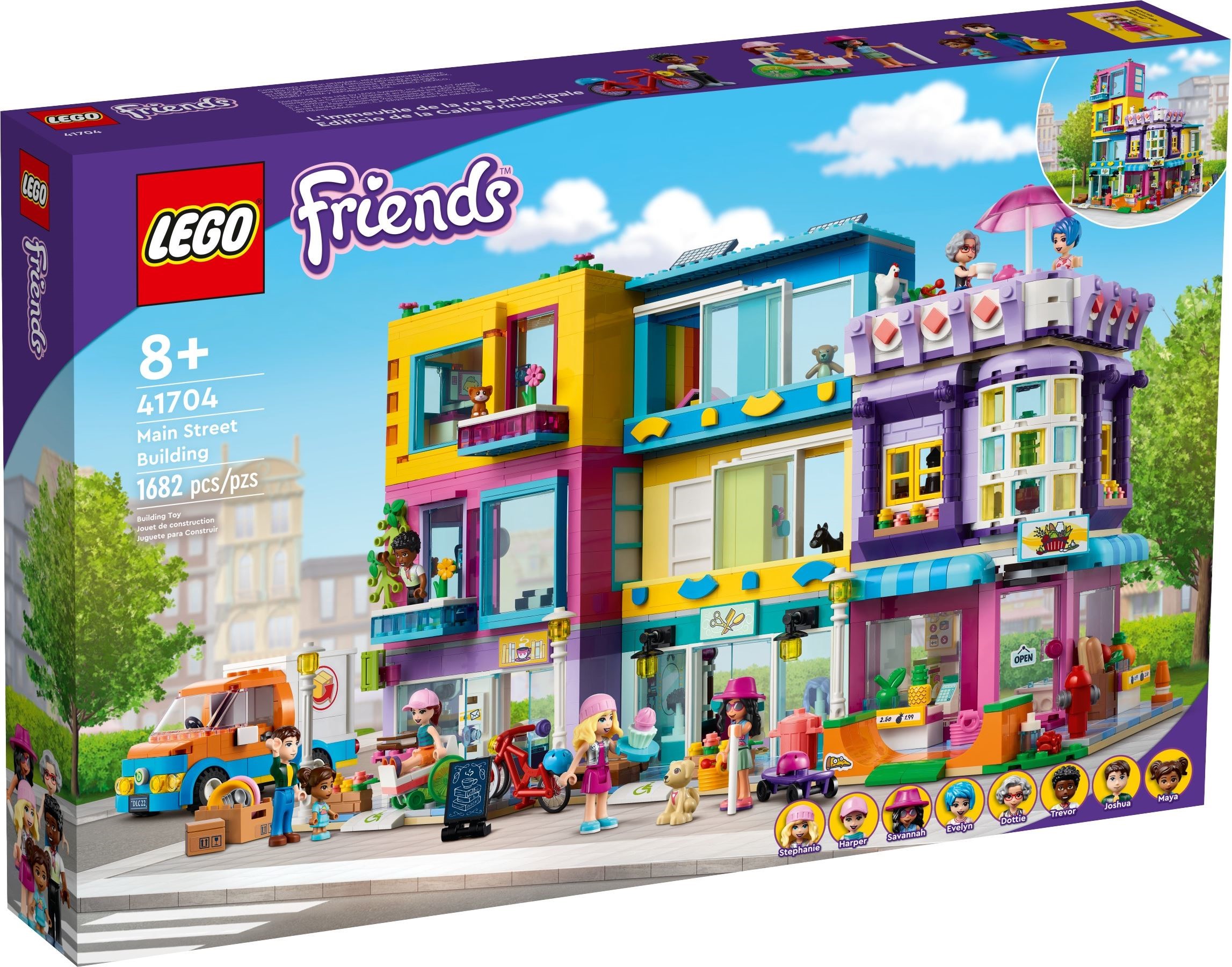 Изображение товара Конструктор LEGO Friends Большой дом на главной улице 41704 для творчества детей