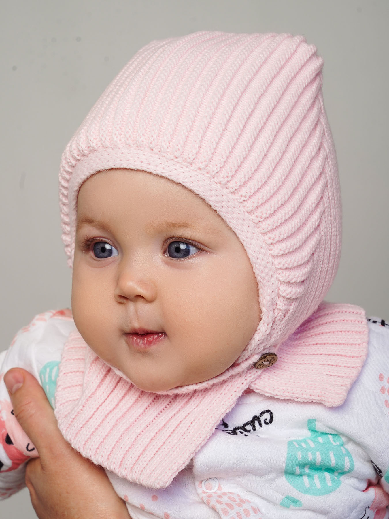 Шапка ПриКиндер U-W_22296 Цвет: Светло-розовый - фото 12