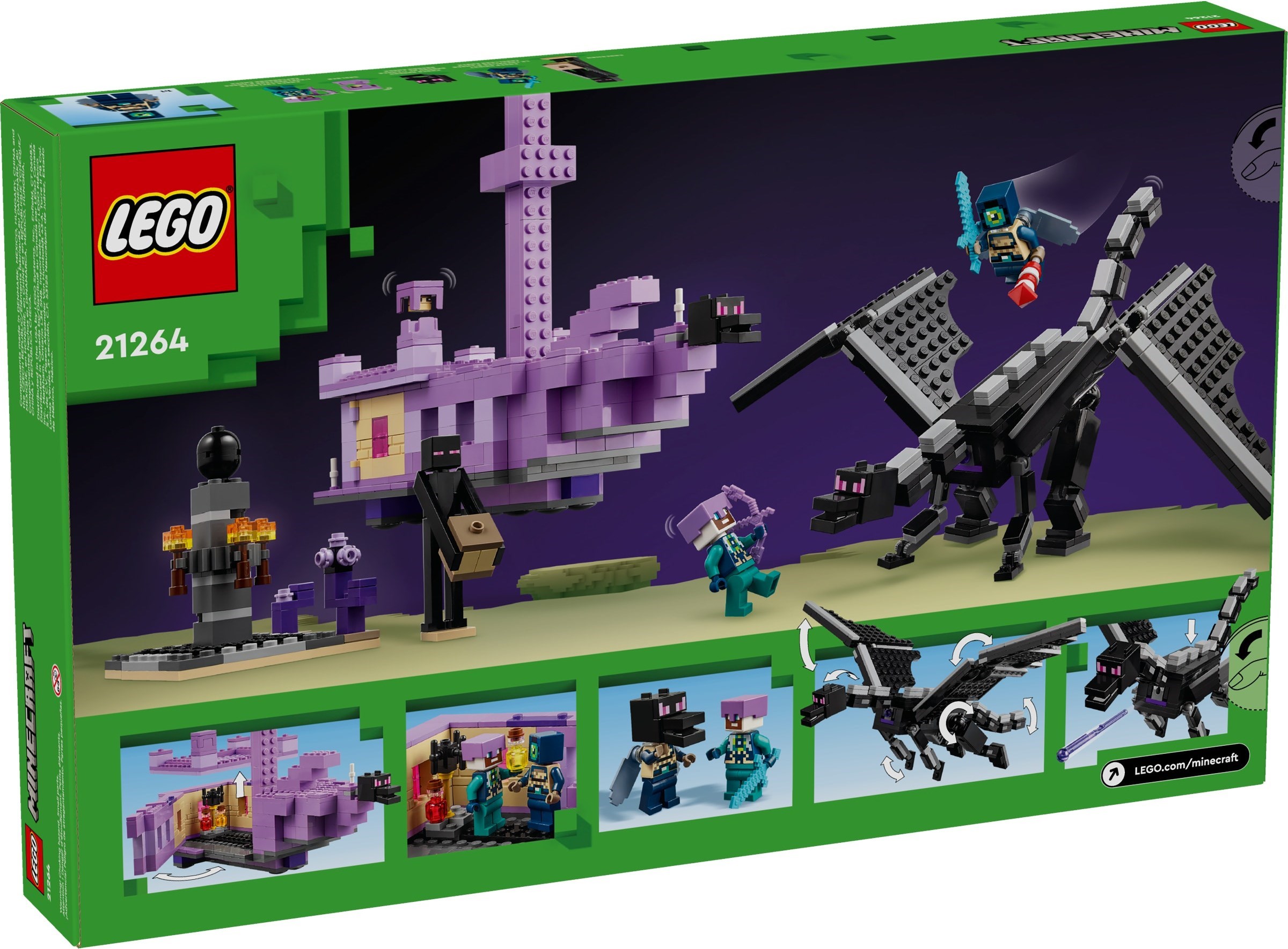 Конструктор LEGO Minecraft 21264 657 дет. - фото 6