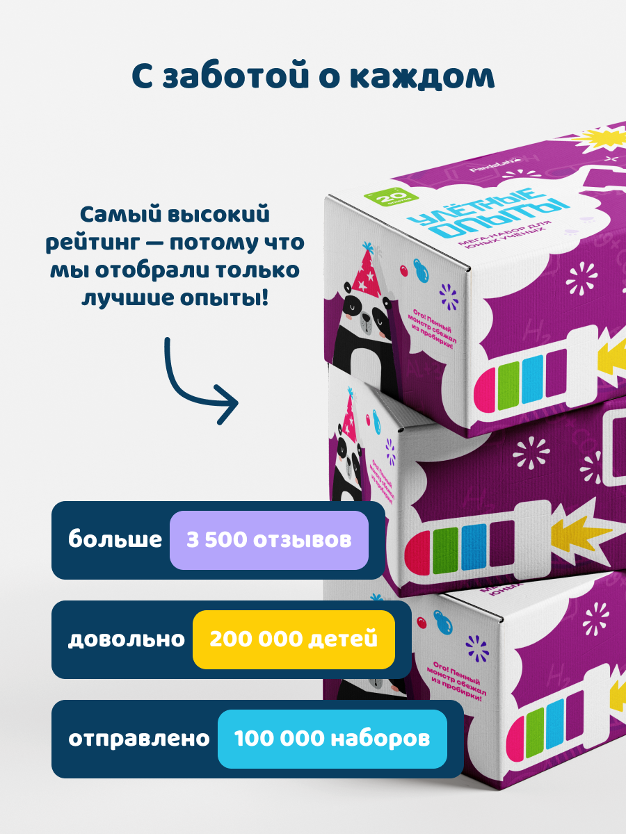 Набор для опытов PandaLab Эксперименты для детей - фото 11