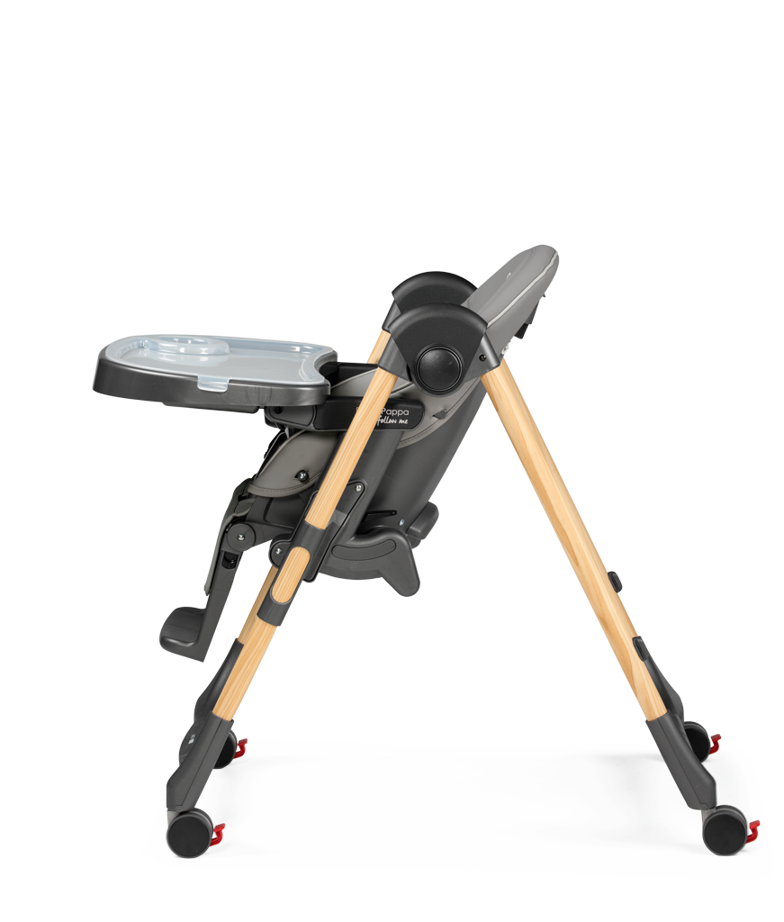 Стульчик для кормления Peg-Perego Prima Pappa Follow Me серый - фото 7