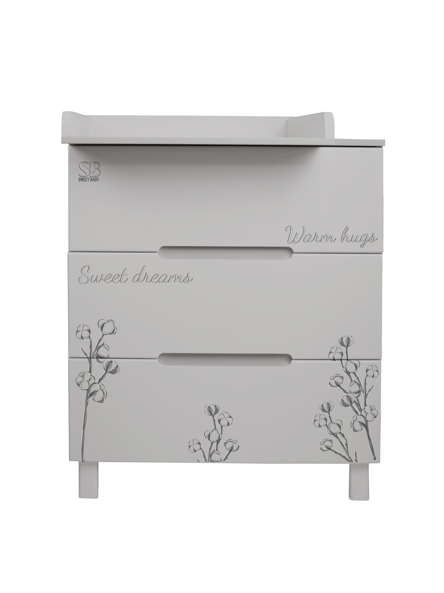 Комод пеленальный Sweet Baby Arte кашемир/хлопок - фото 11