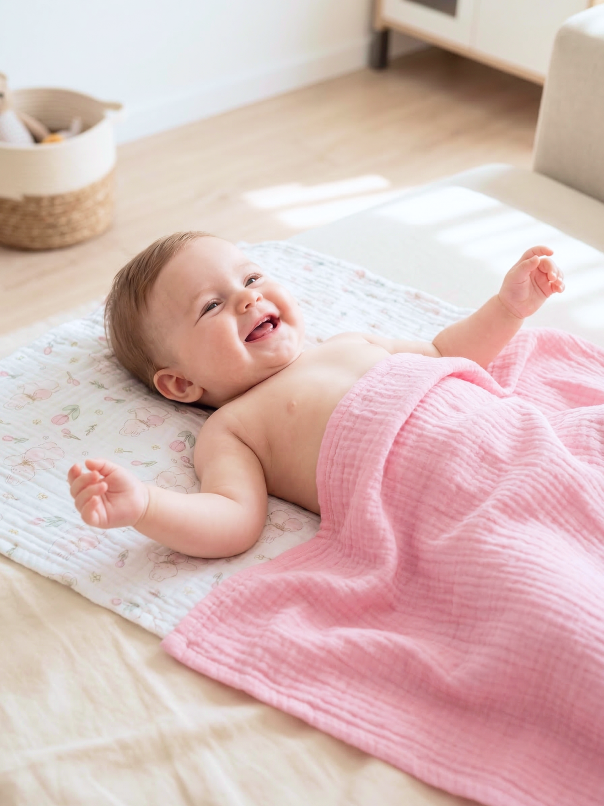 Пелёнка Loo-Loo пелёнка муслин 100х135 см 2 шт. - фото 7