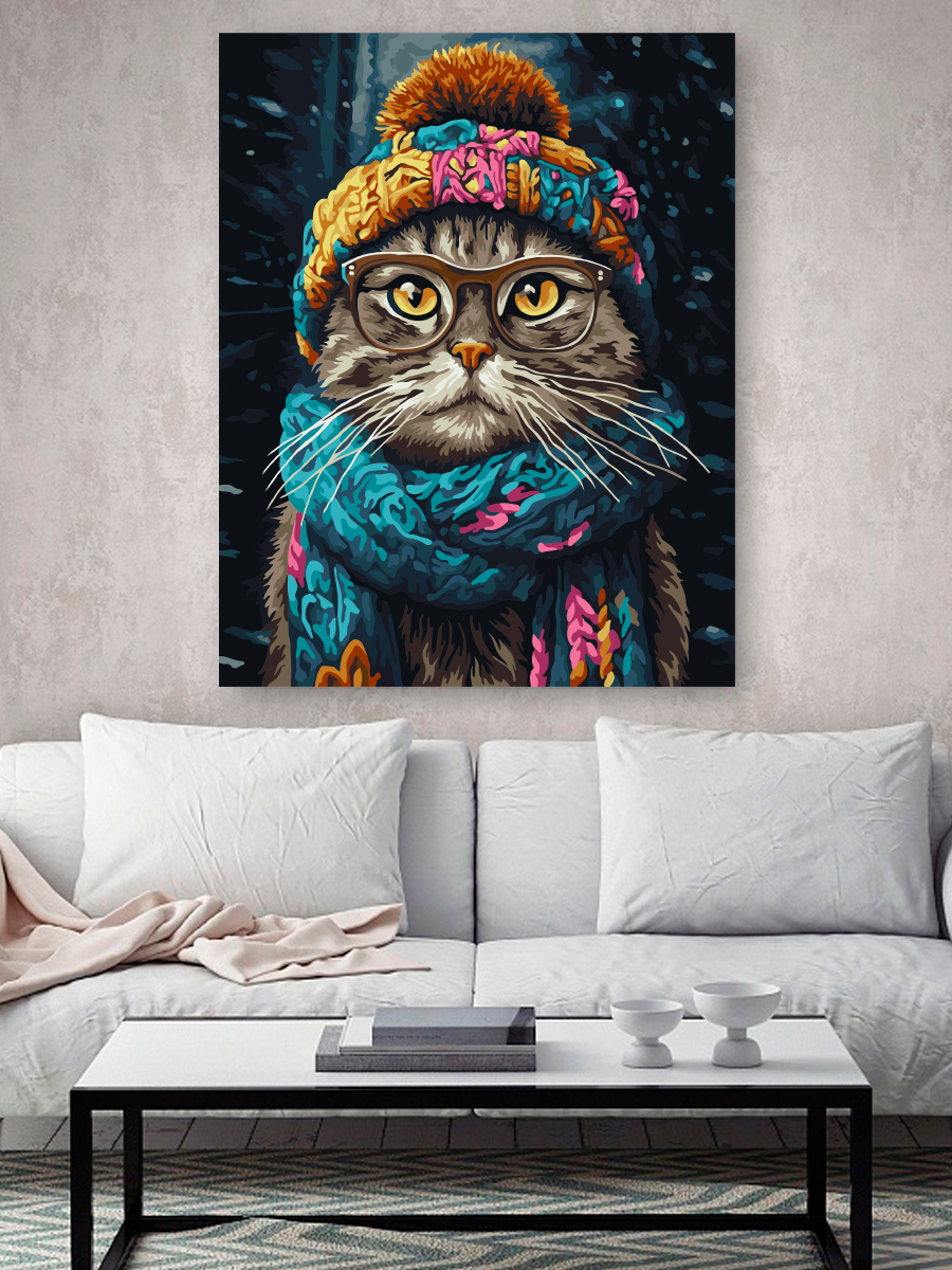 Картина по номерам Hobby Paint Время утепляться в ассортименте - фото 3