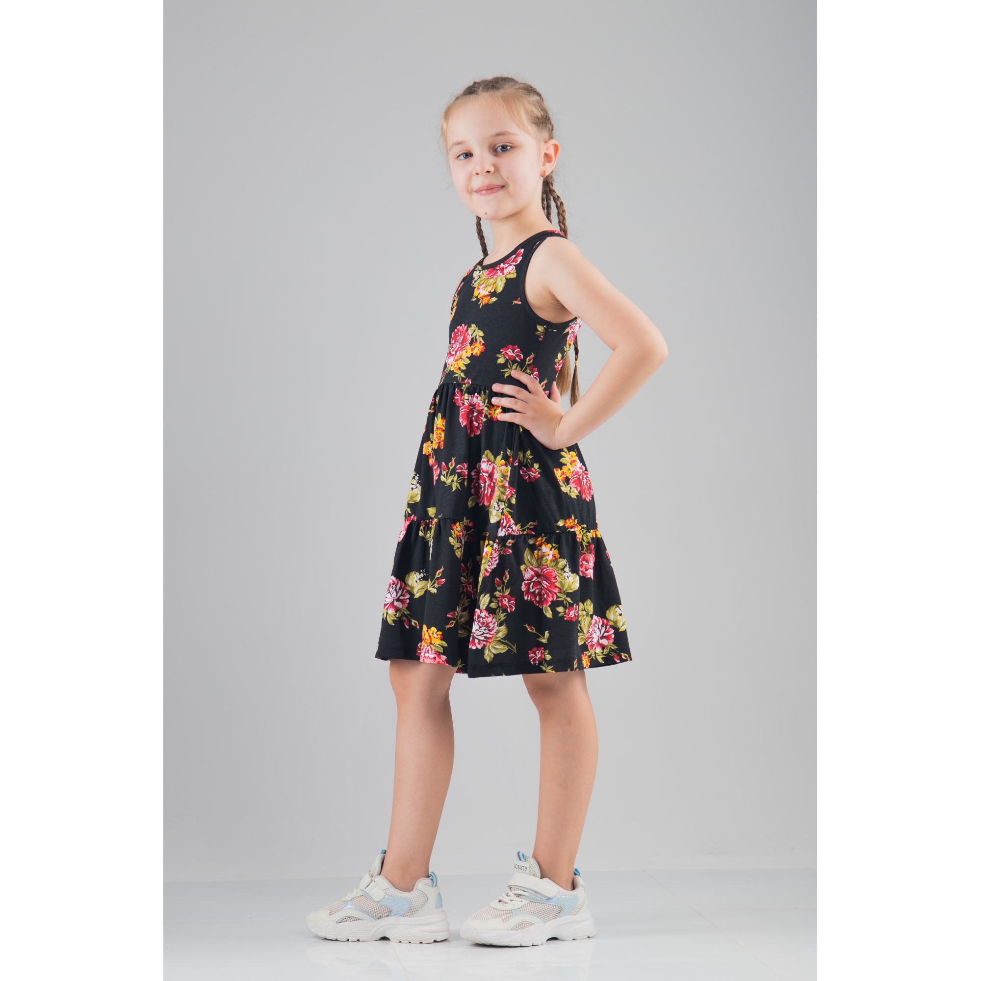 Платье LELO kids LELO-479 cerniy - фото 2