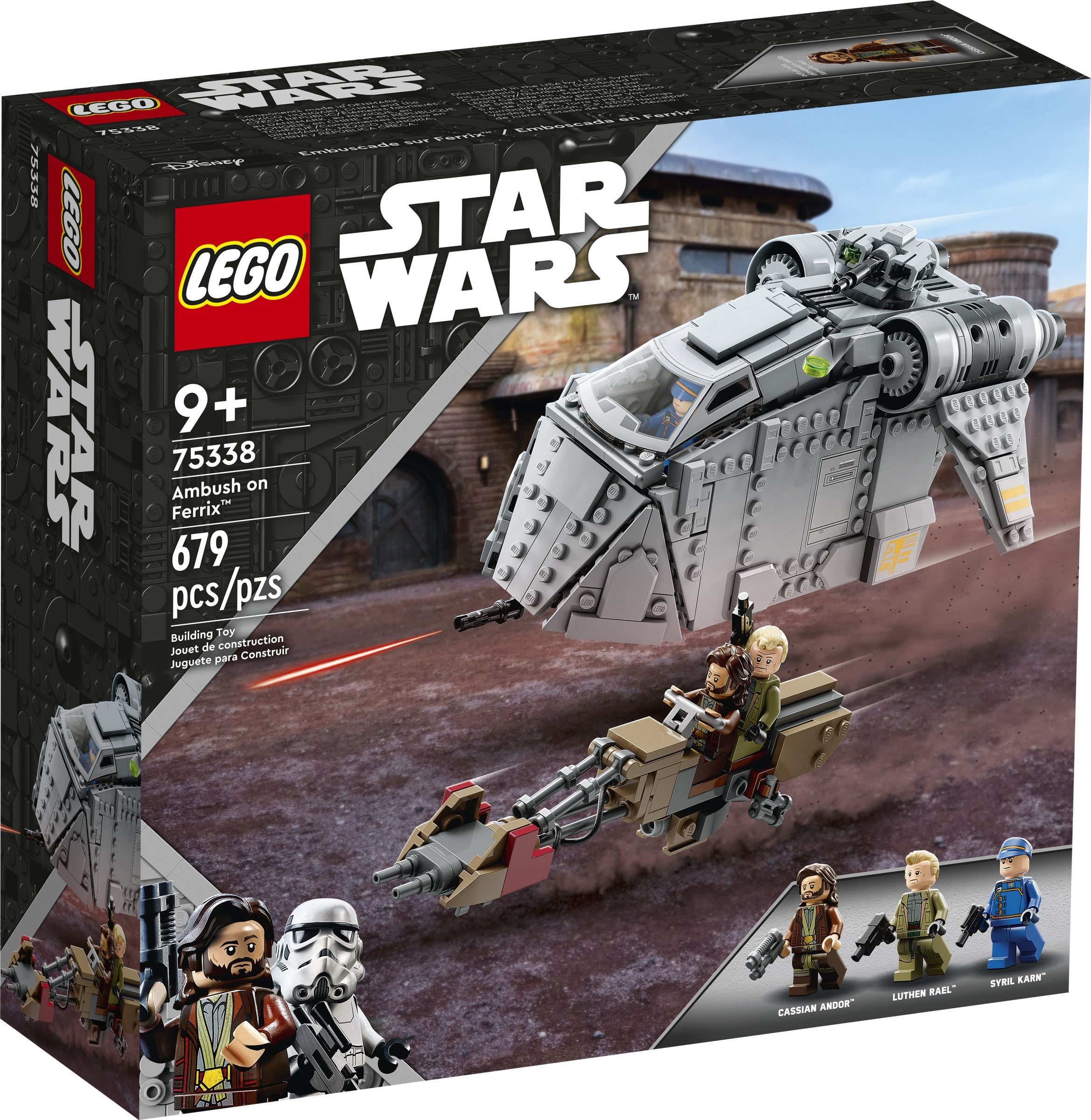Конструктор LEGO Star Wars 75338 679 дет. - фото 1