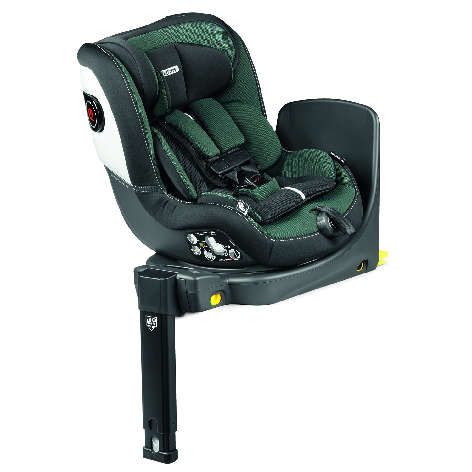 Автокресло Peg-Perego Isofix 0+/1 (0-18 кг) - фото 6
